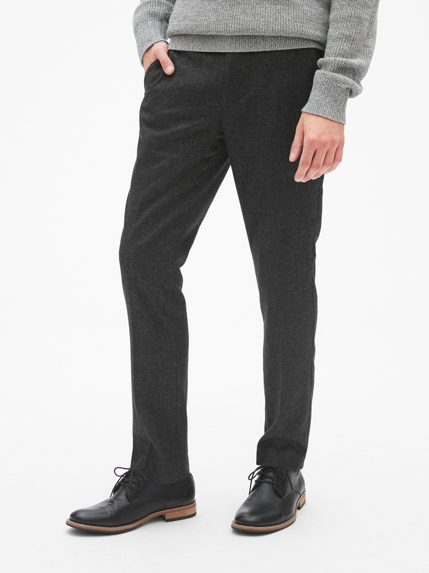 gap wool trousers