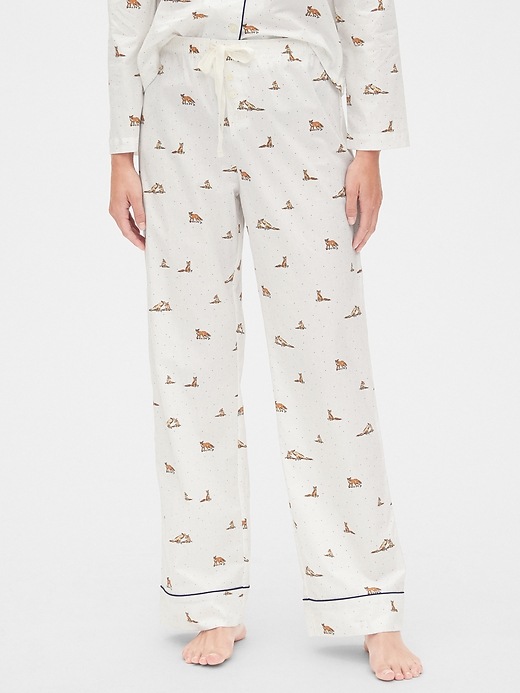 gap poplin pajamas