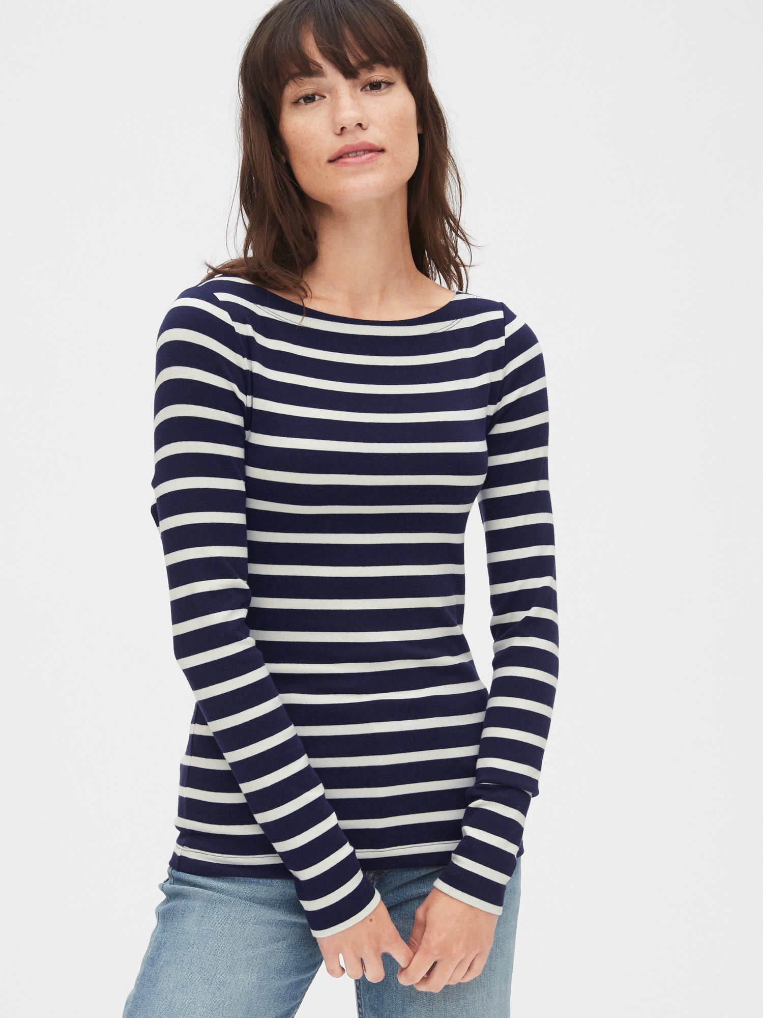 gap boatneck tee