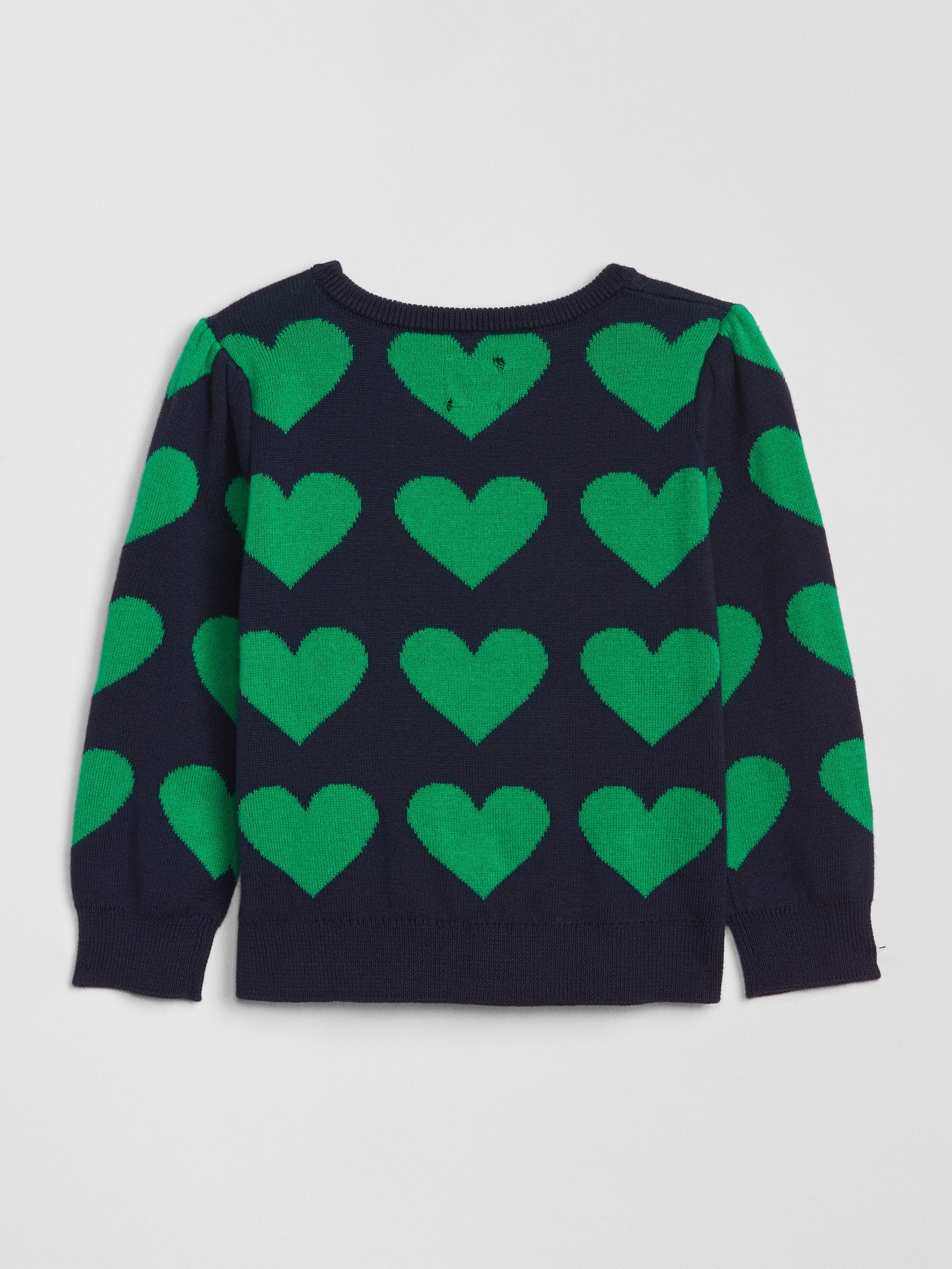 baby heart sweater