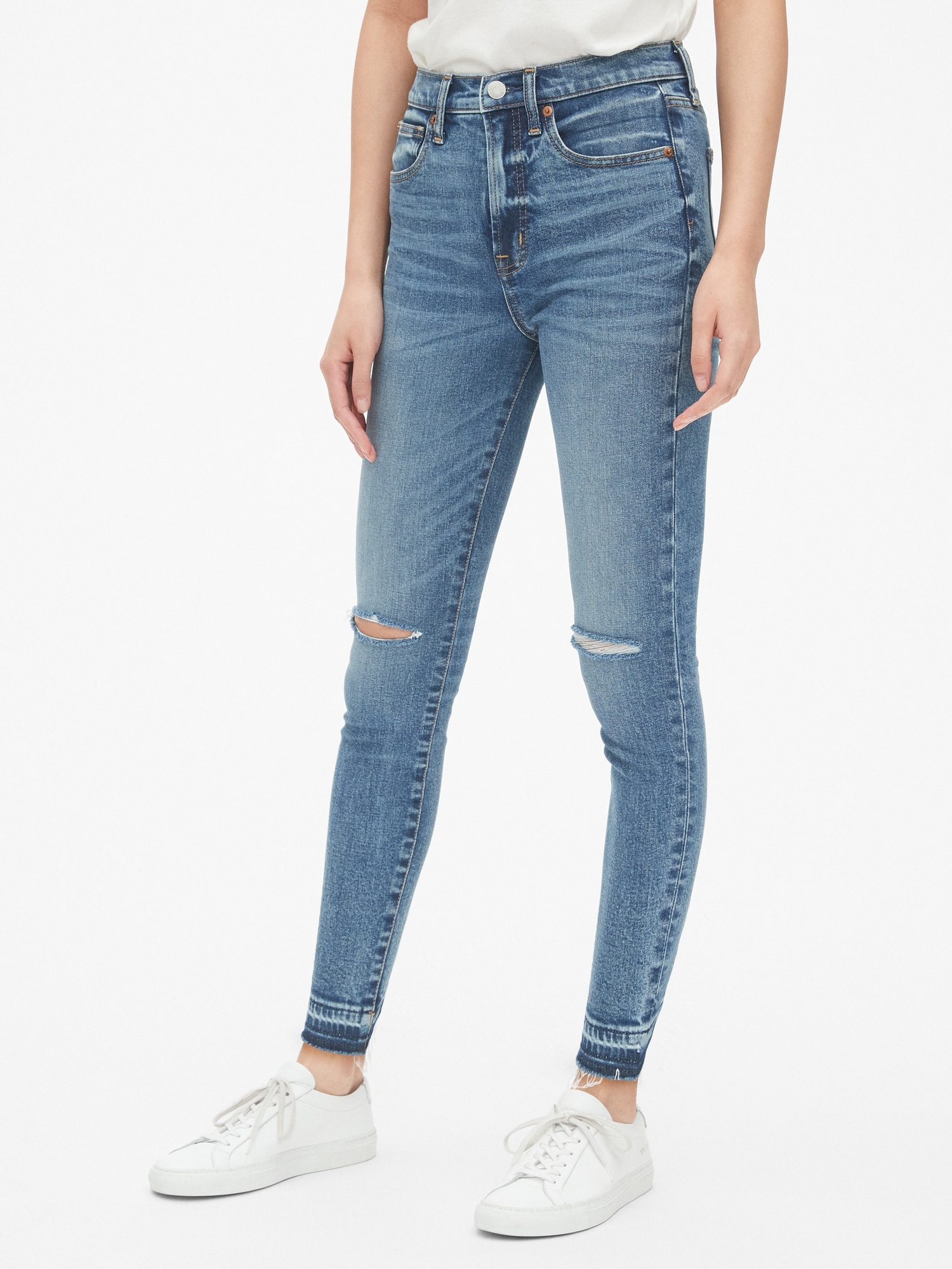 gap true skinny high rise