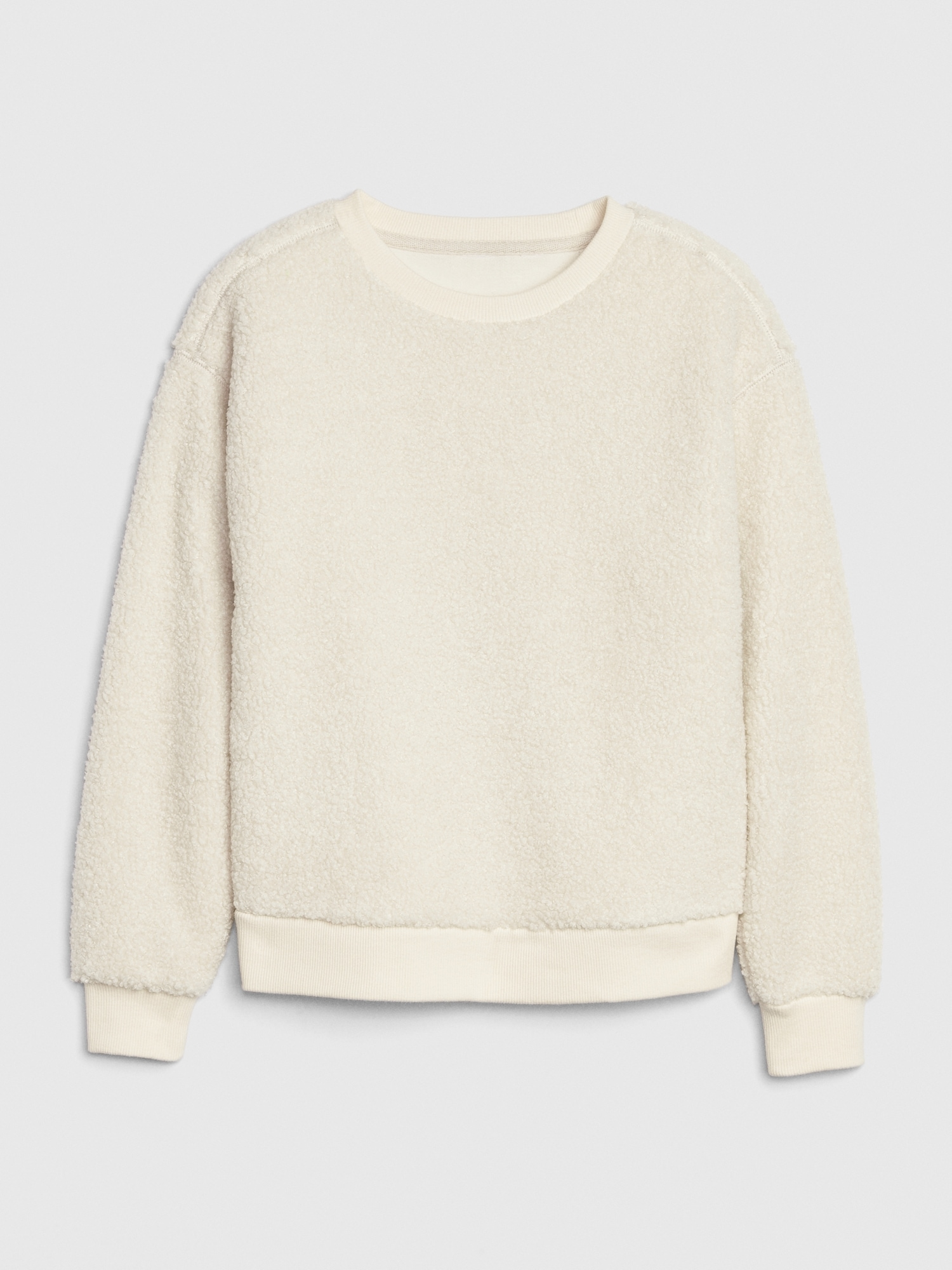 kids sherpa sweatshirt