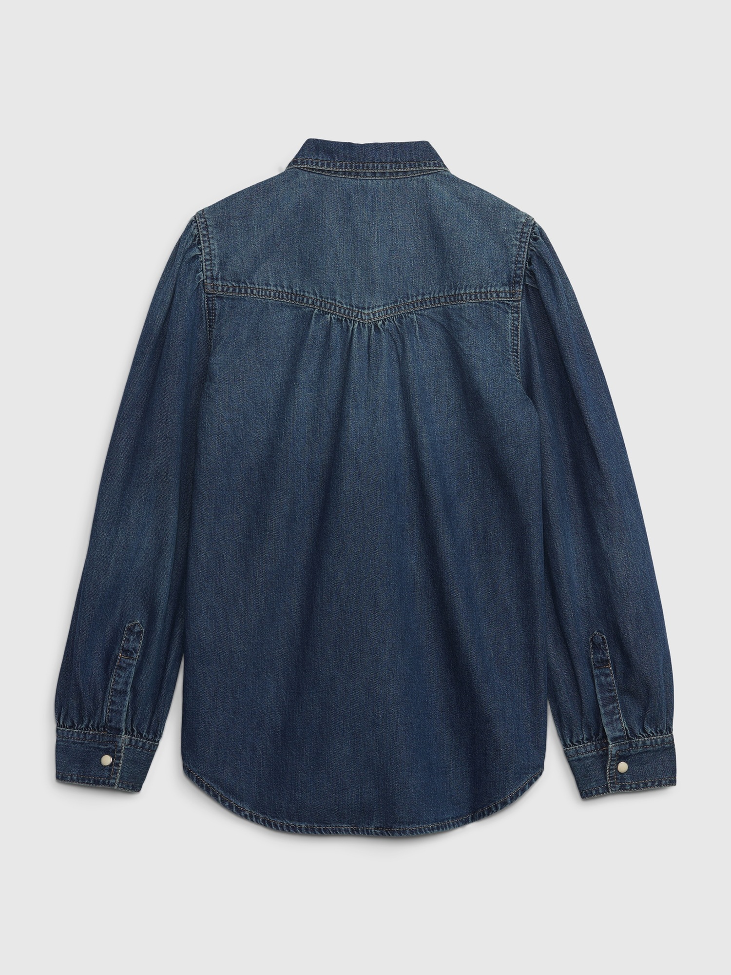 Chemise Western En Denim Washwell Pour Enfant Gap