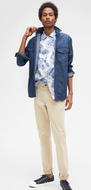 gap mens slacks