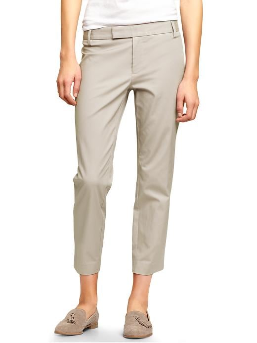 Image number 3 showing, Slim cropped refined pants