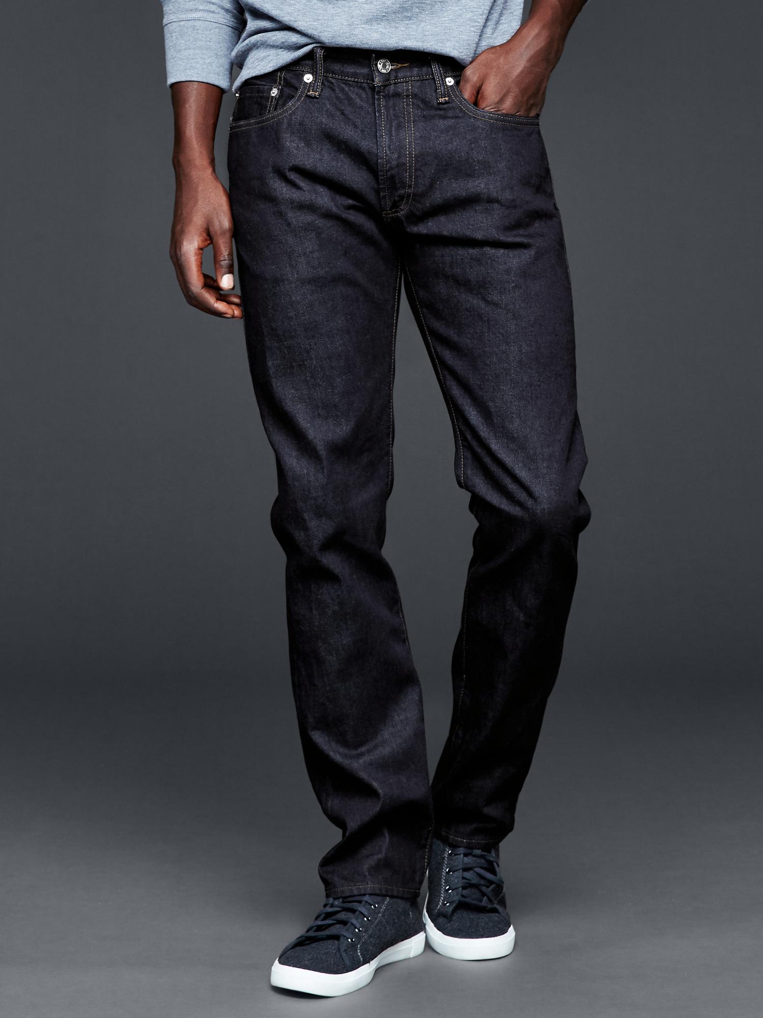 GAP Men's Soft Wear Stretch Skinny Fit Denim Jeans, Resin Rinse
