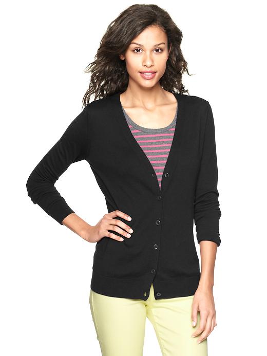 View large product image 1 of 1. Luxlight V-neck cardigan