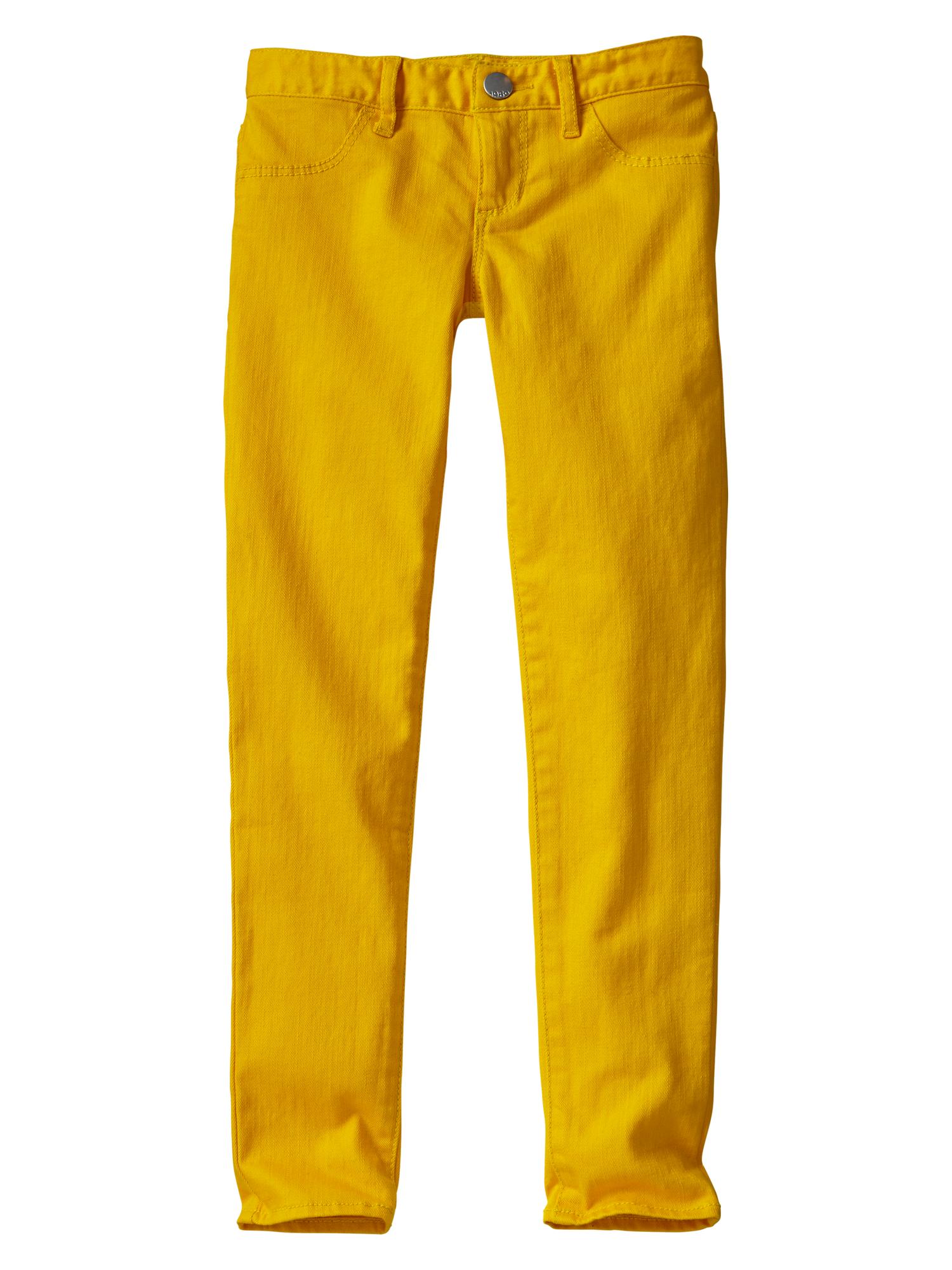 Gap sales yellow jeans