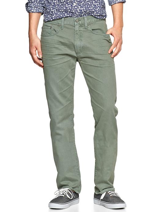 gap green jeans