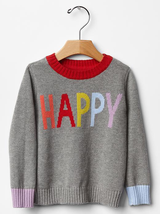 Image number 1 showing, Happy sweater