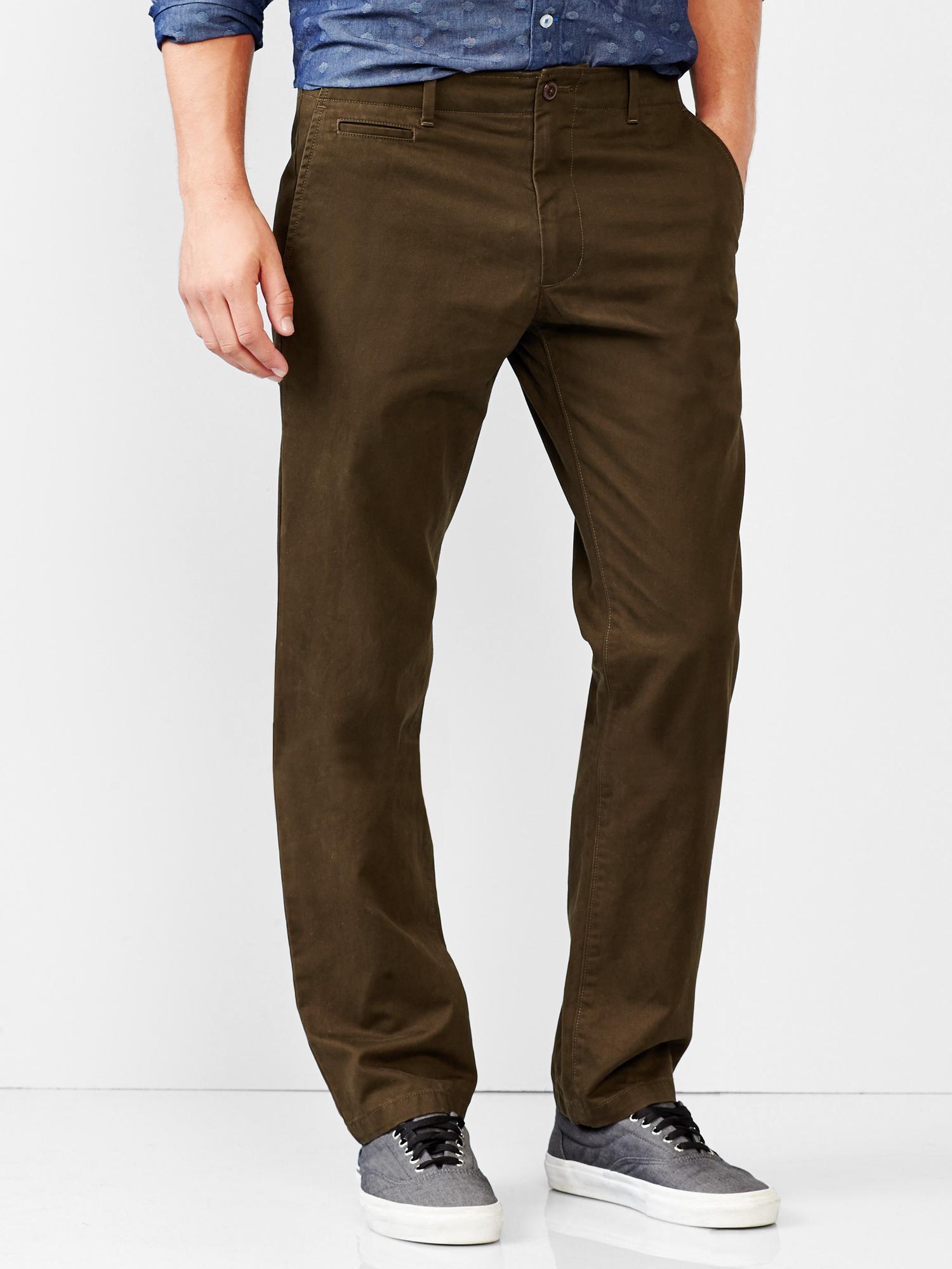 Gap lived deals in slim khaki