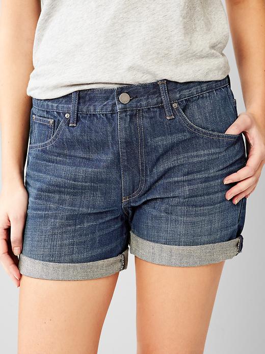 Image number 6 showing, 1969 sexy boyfriend denim shorts