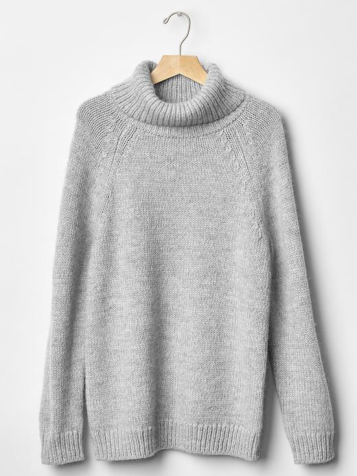 Image number 6 showing, Cowlneck sweater