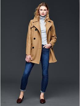 Gap classic best sale peacoat