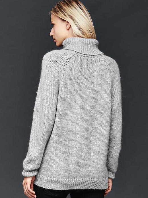 Image number 2 showing, Cowlneck sweater