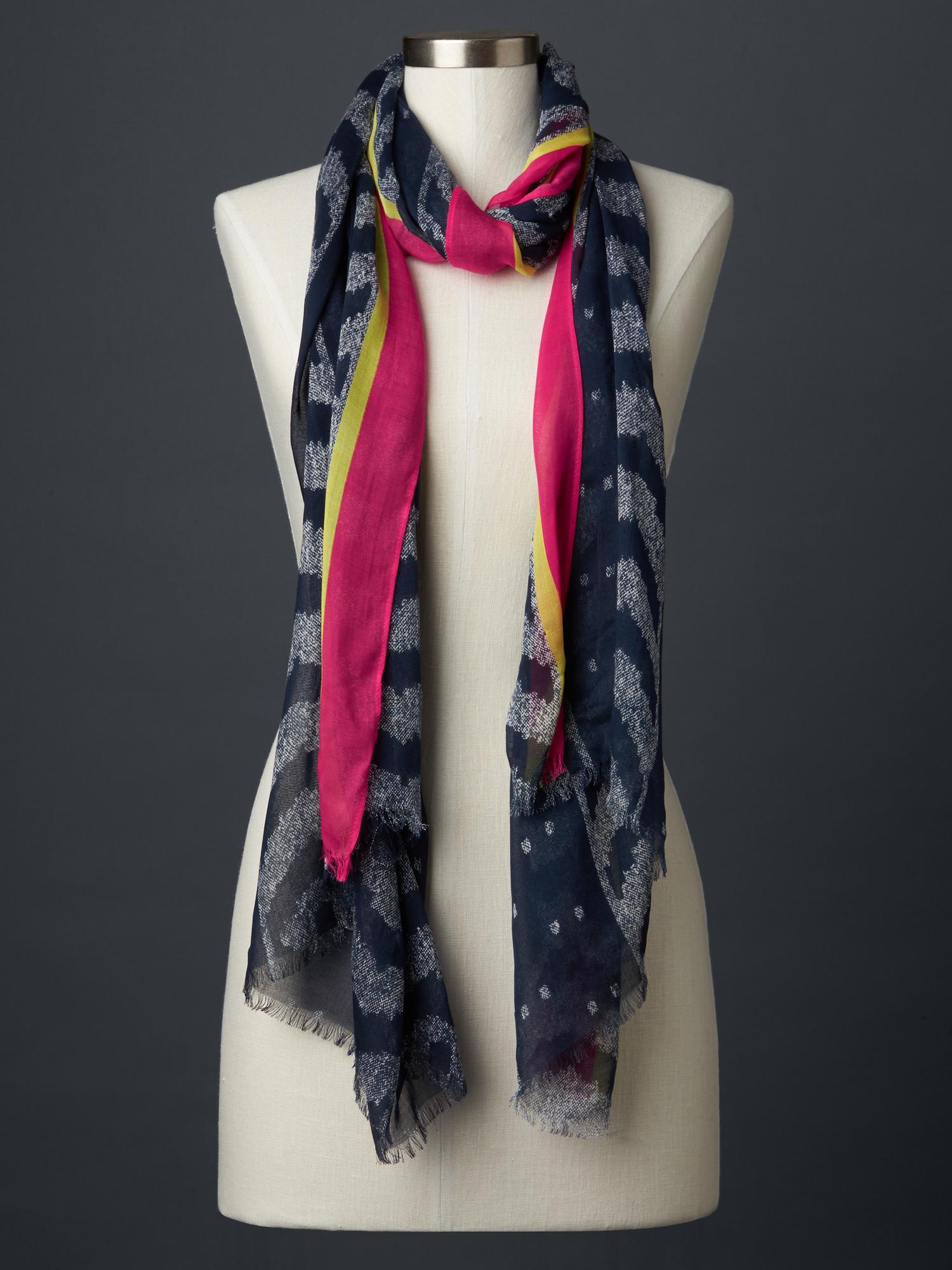 Ikat scarf deals