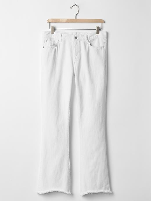 Image number 7 showing, ORIGINAL 1969 summer flare jeans