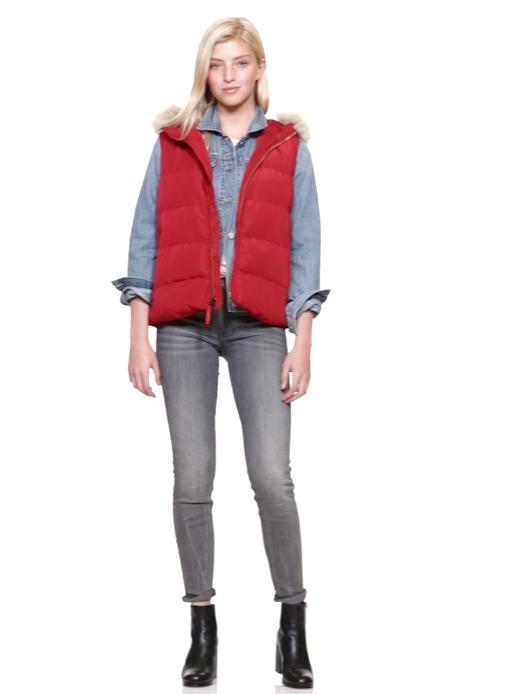 ColdControl Max hooded puffer vest | Gap