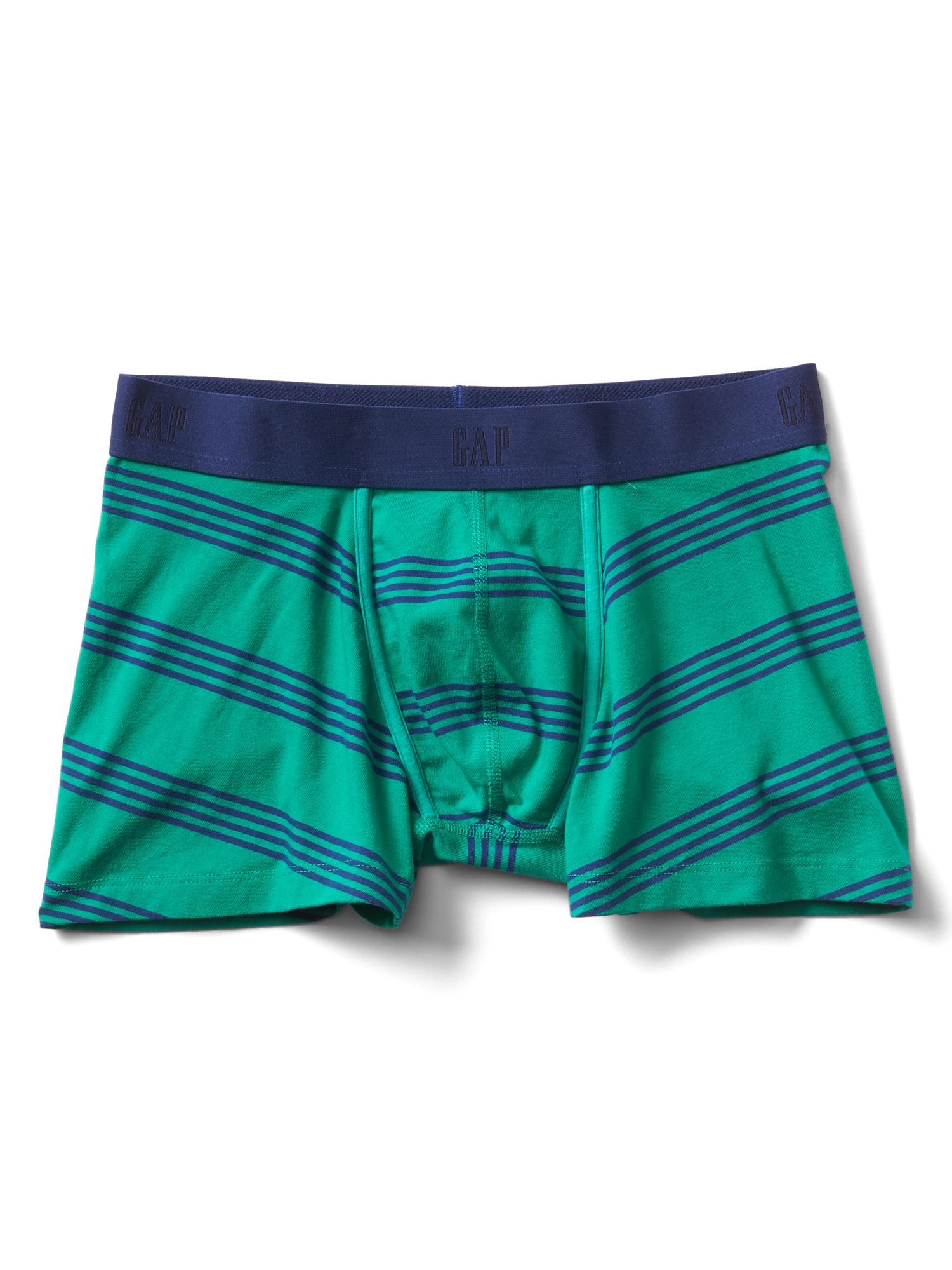 Zara 3 pack Striped boxers in green/blue/black – Garmisland