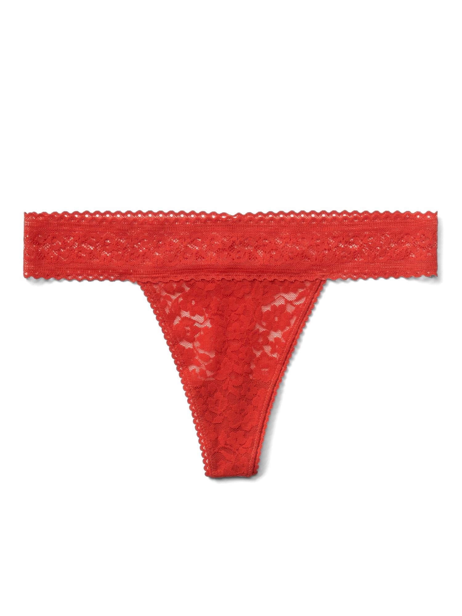 Supersoft lace thong