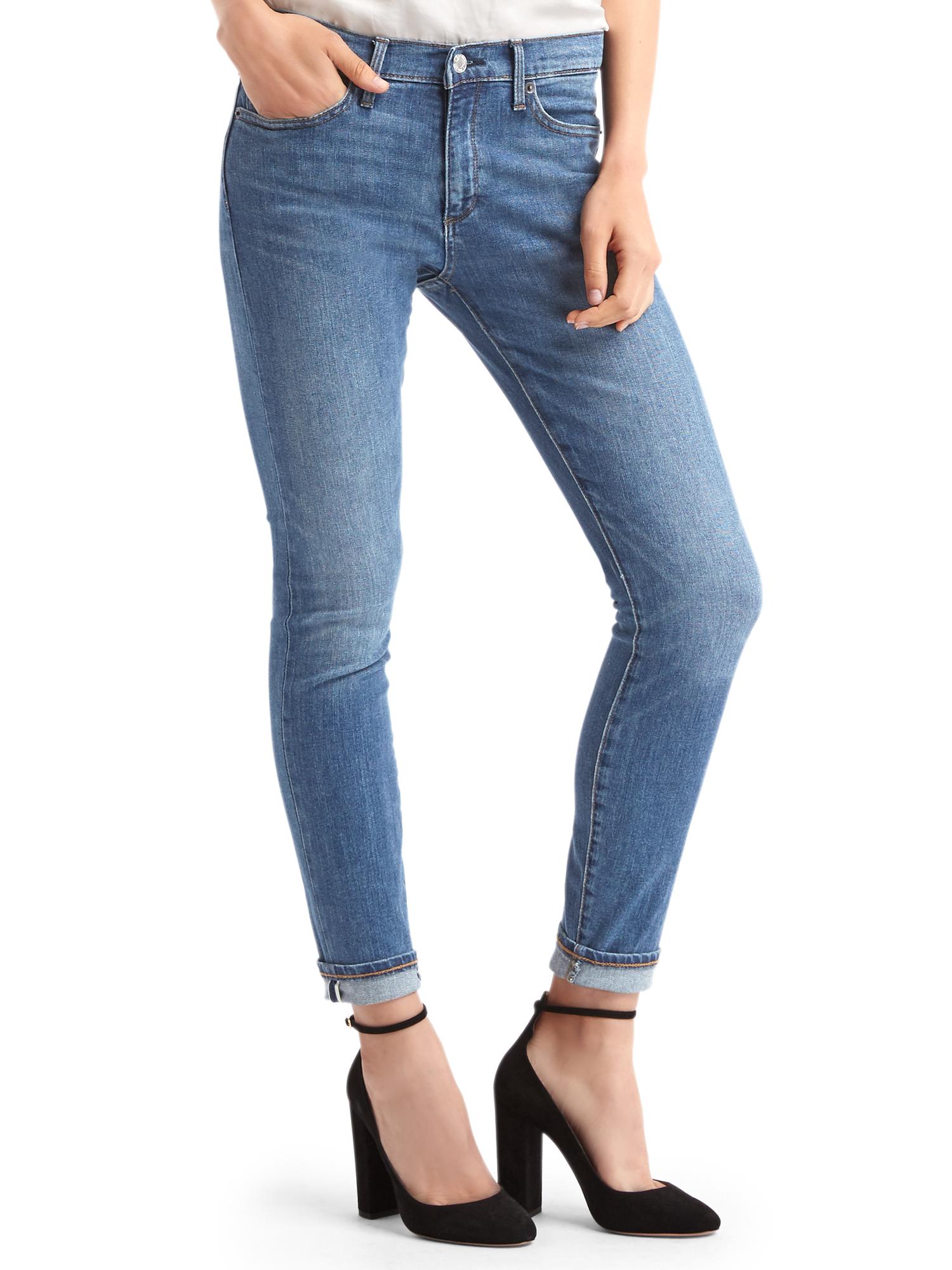 Gap 1969 store high rise skinny