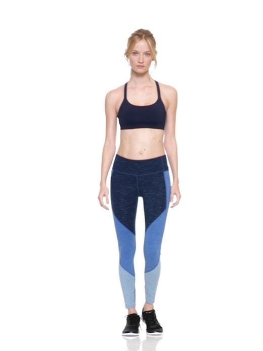 gFast performance cotton colorblock leggings