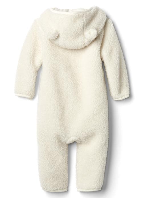 View large product image 2 of 3. Cozy bear one-piece