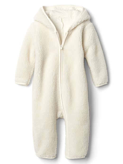 View large product image 1 of 3. Cozy bear one-piece