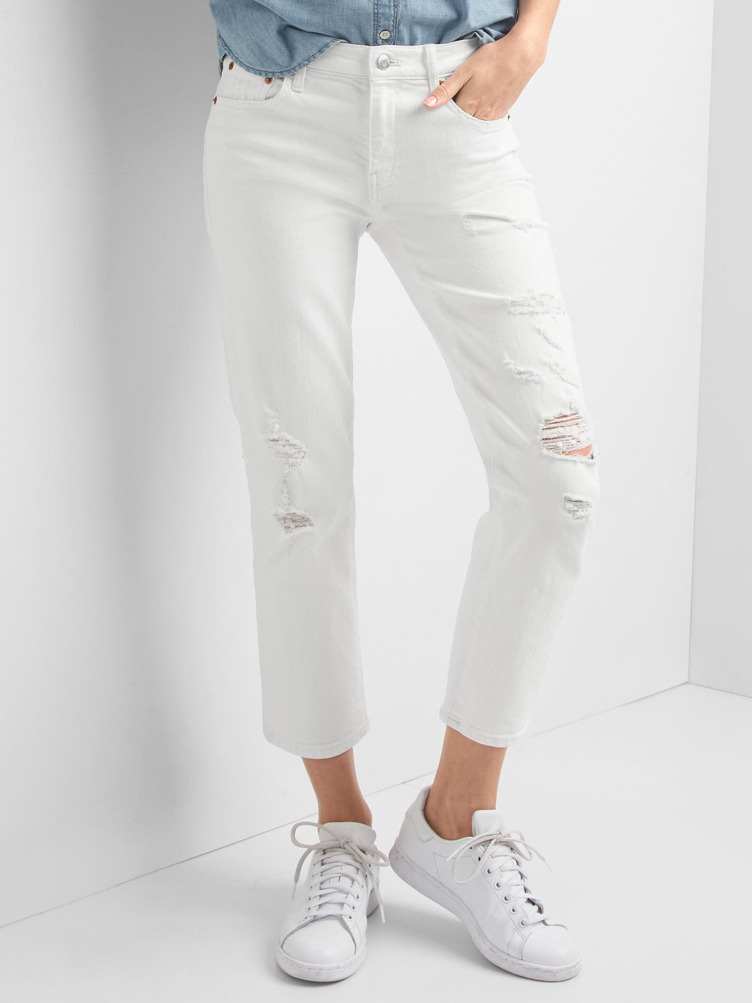 Women's GAP Cropped Jeans Brandedfashion