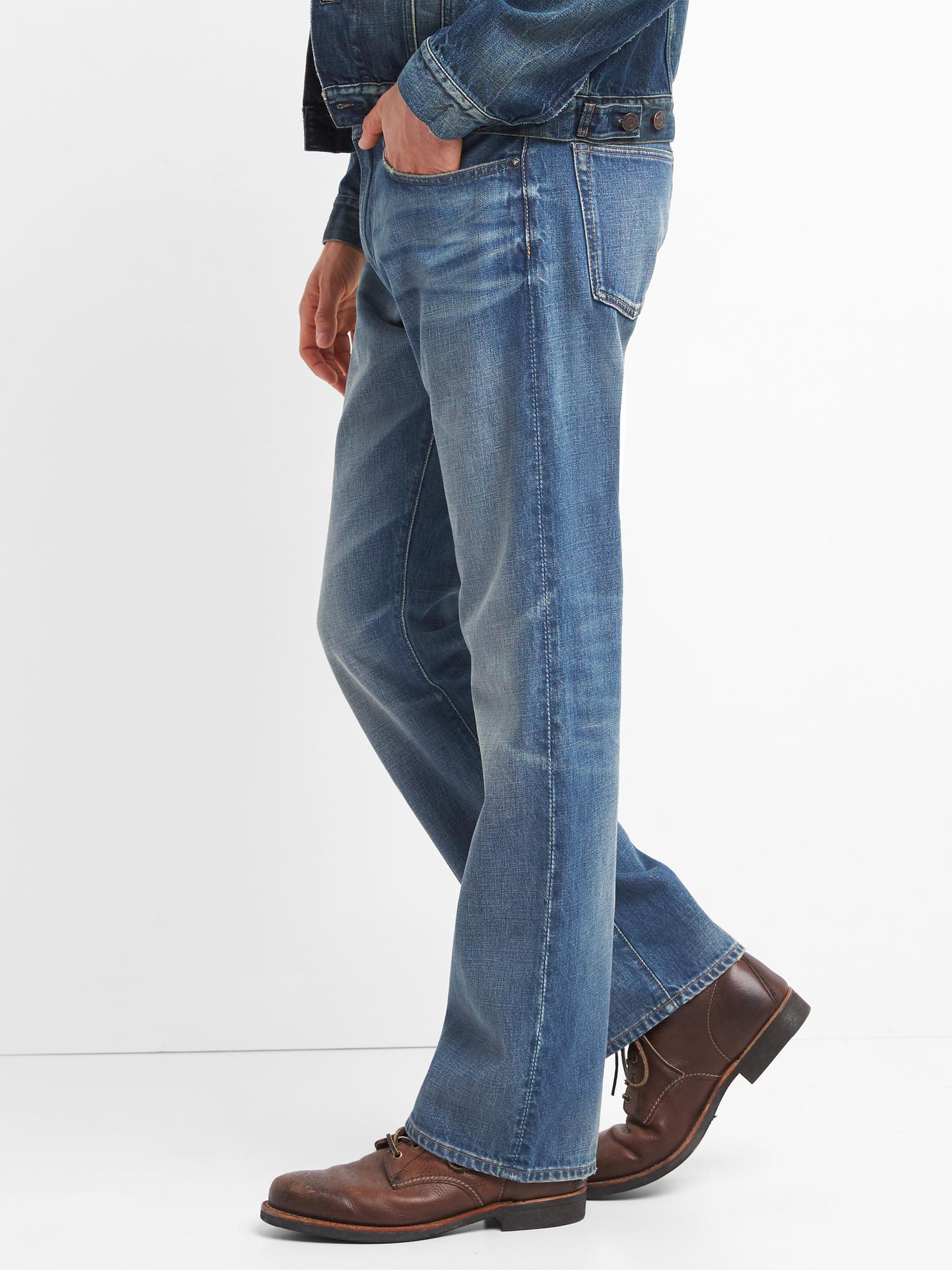 Buy Gap Mid Rise Bootcut Jeans from the Gap online shop
