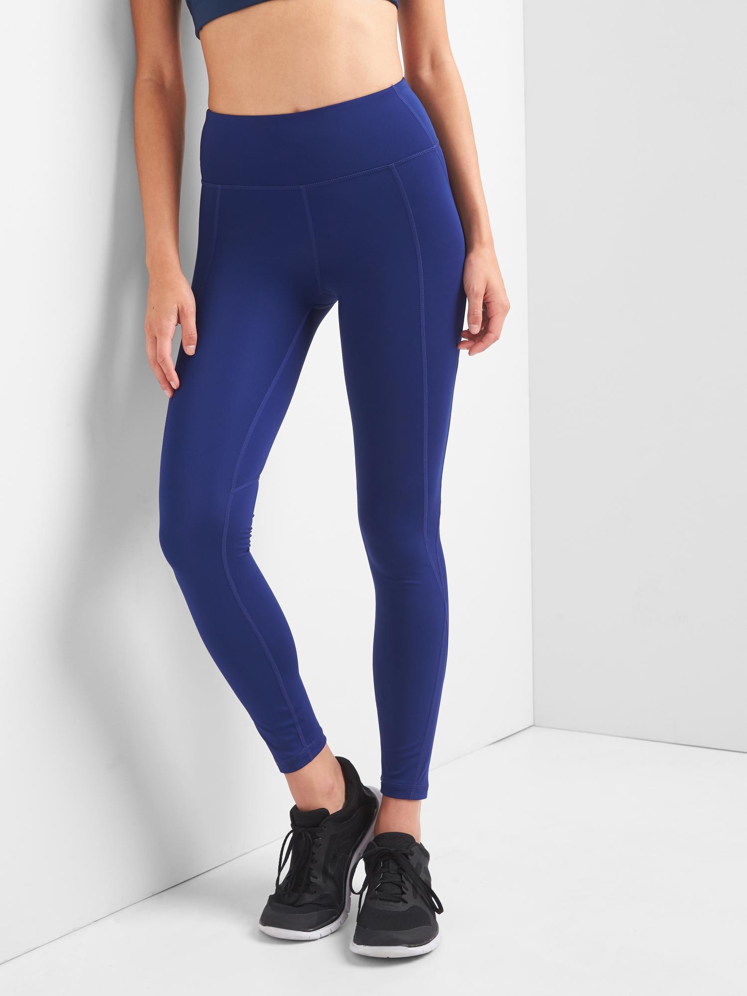 Fabletics Soft Size XS Blue Leggings with Pocket in Waist
