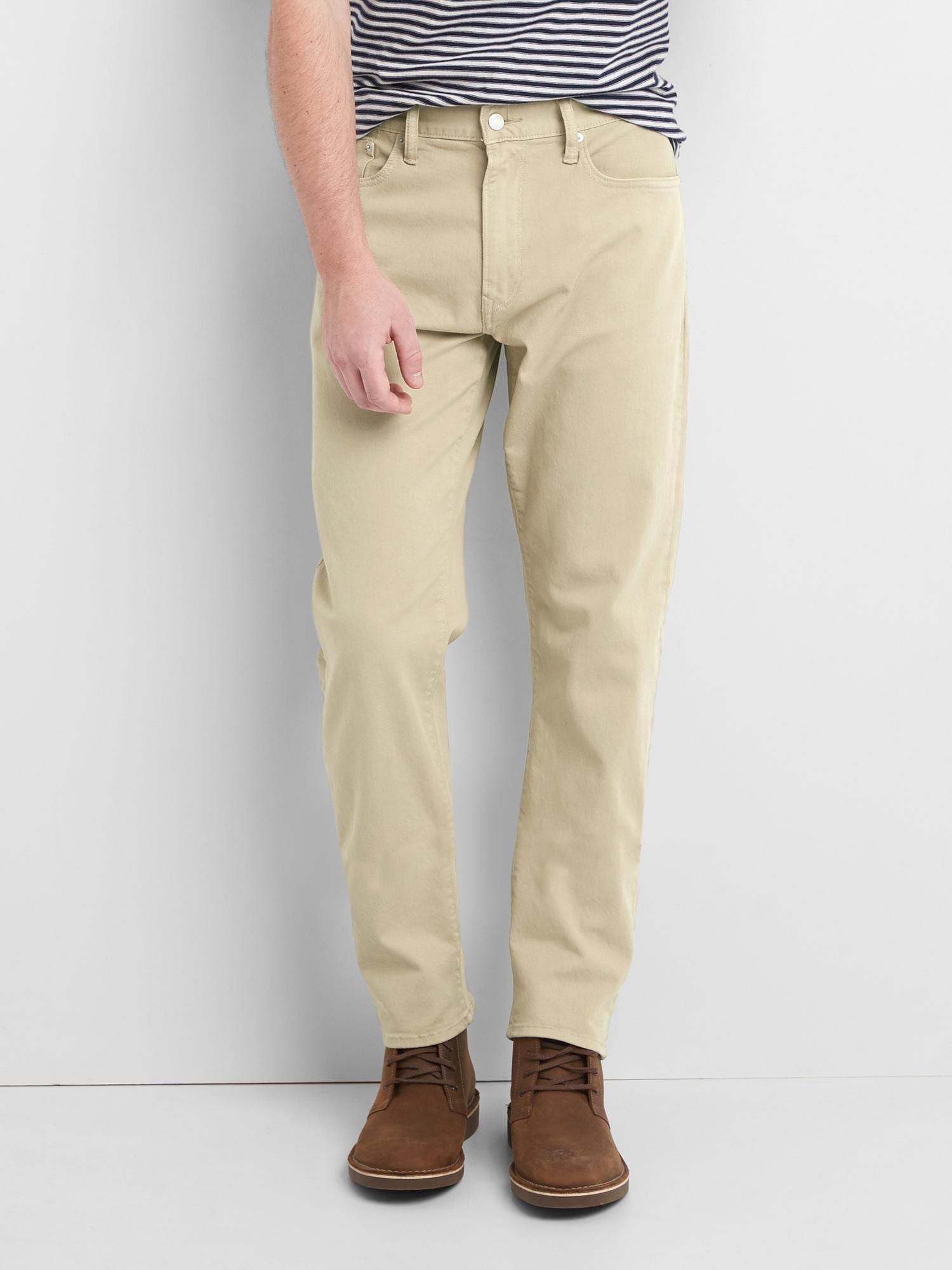 gap athletic fit khakis