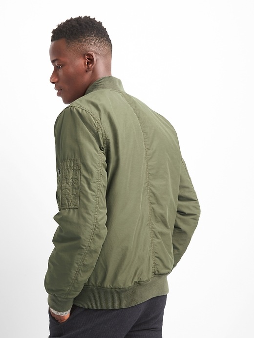 Image number 2 showing, Classic bomber jacket