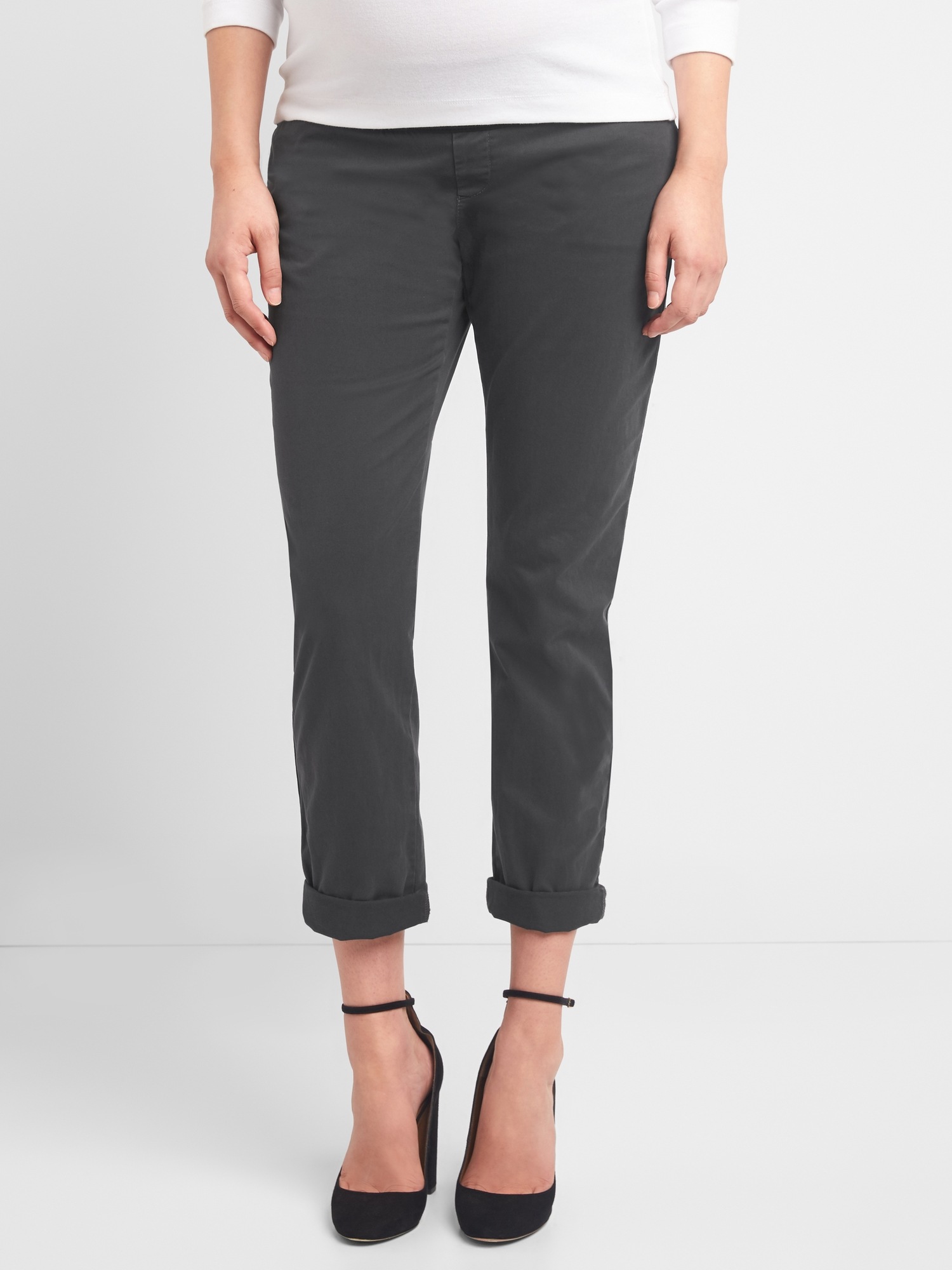 Maternity Demi Panel Girlfriend Chinos