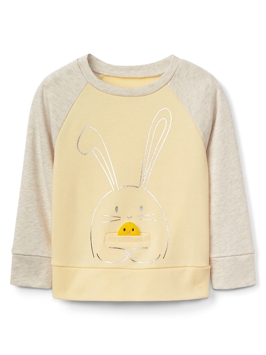 Image number 1 showing, Animal Pocket Pullover Sweater