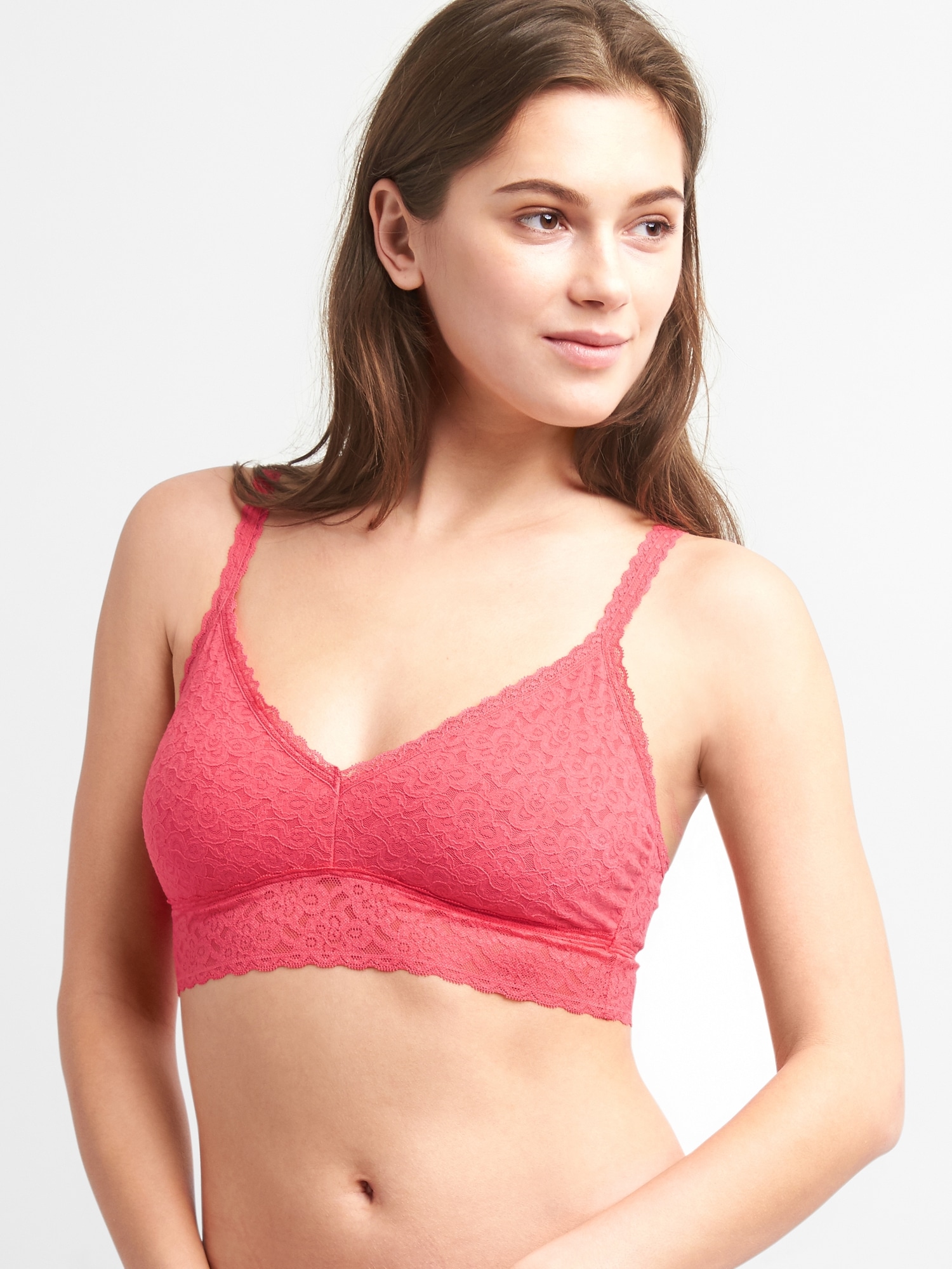 Soft Stretch Scoop Padded Bralette 16A2 - Lace & Day