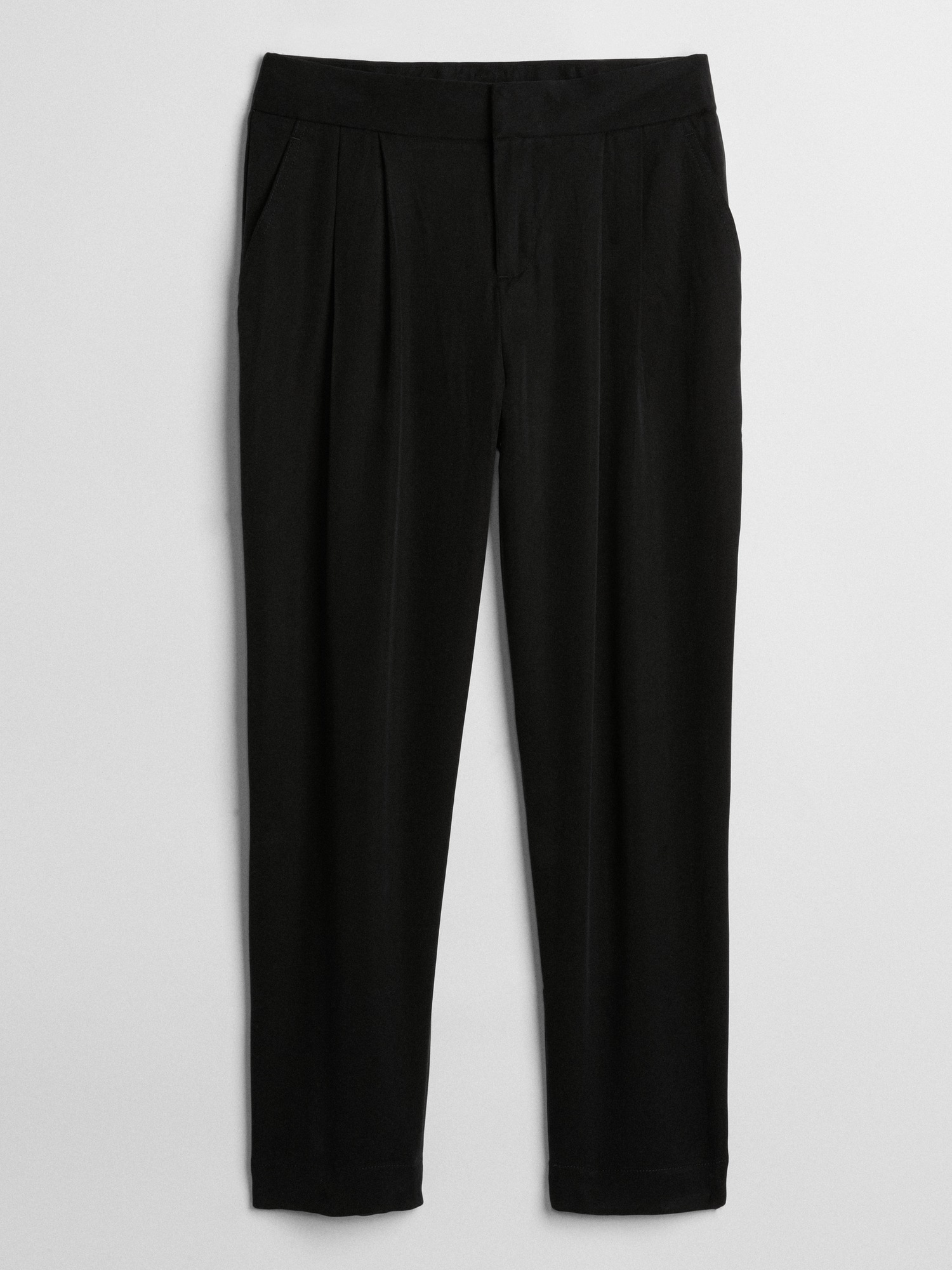 Pleated Ankle Pants in TENCEL™