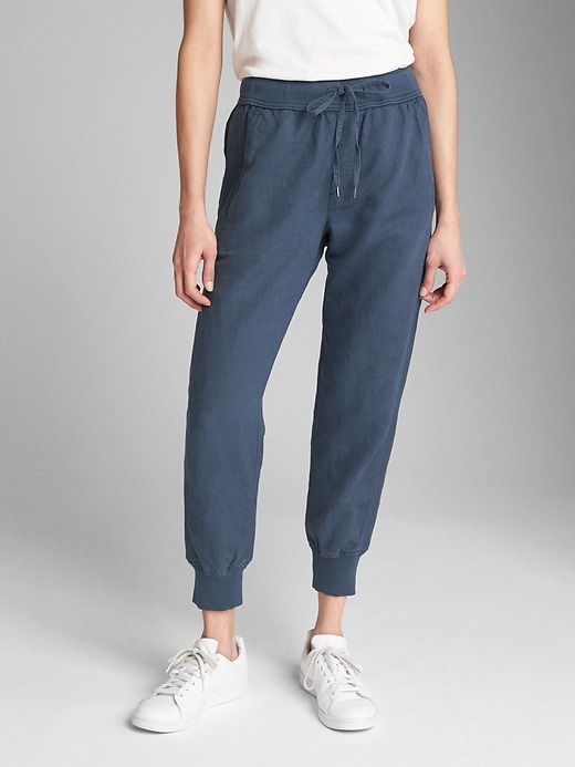 Gap drawstring joggers in deals linen