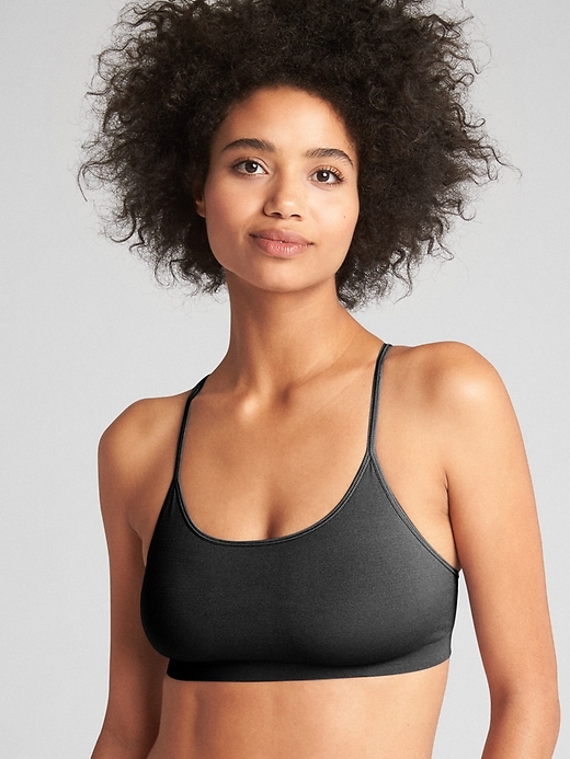 View large product image 1 of 1. Seamless Racerback Bralette