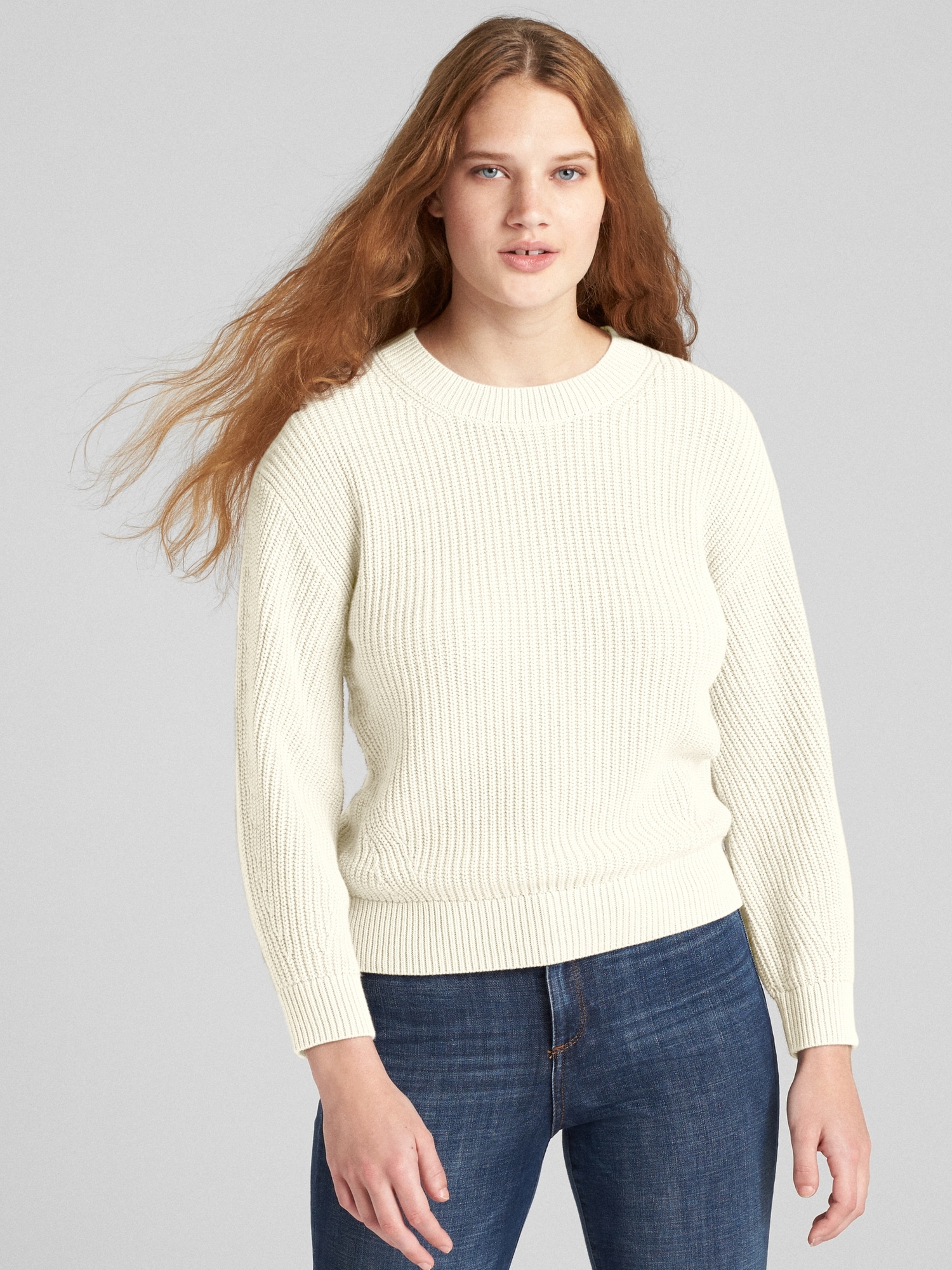 gap crewneck pullover sweater