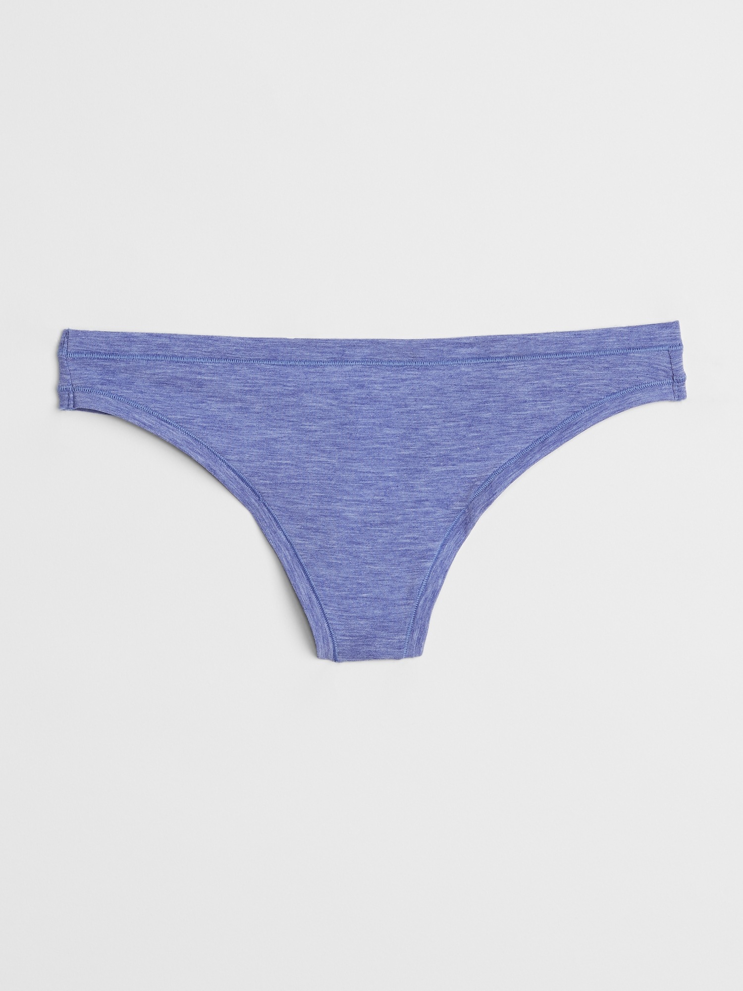 NWT LOVE By GAP Panties Body Breathe Thong Size XS Blue Smooth