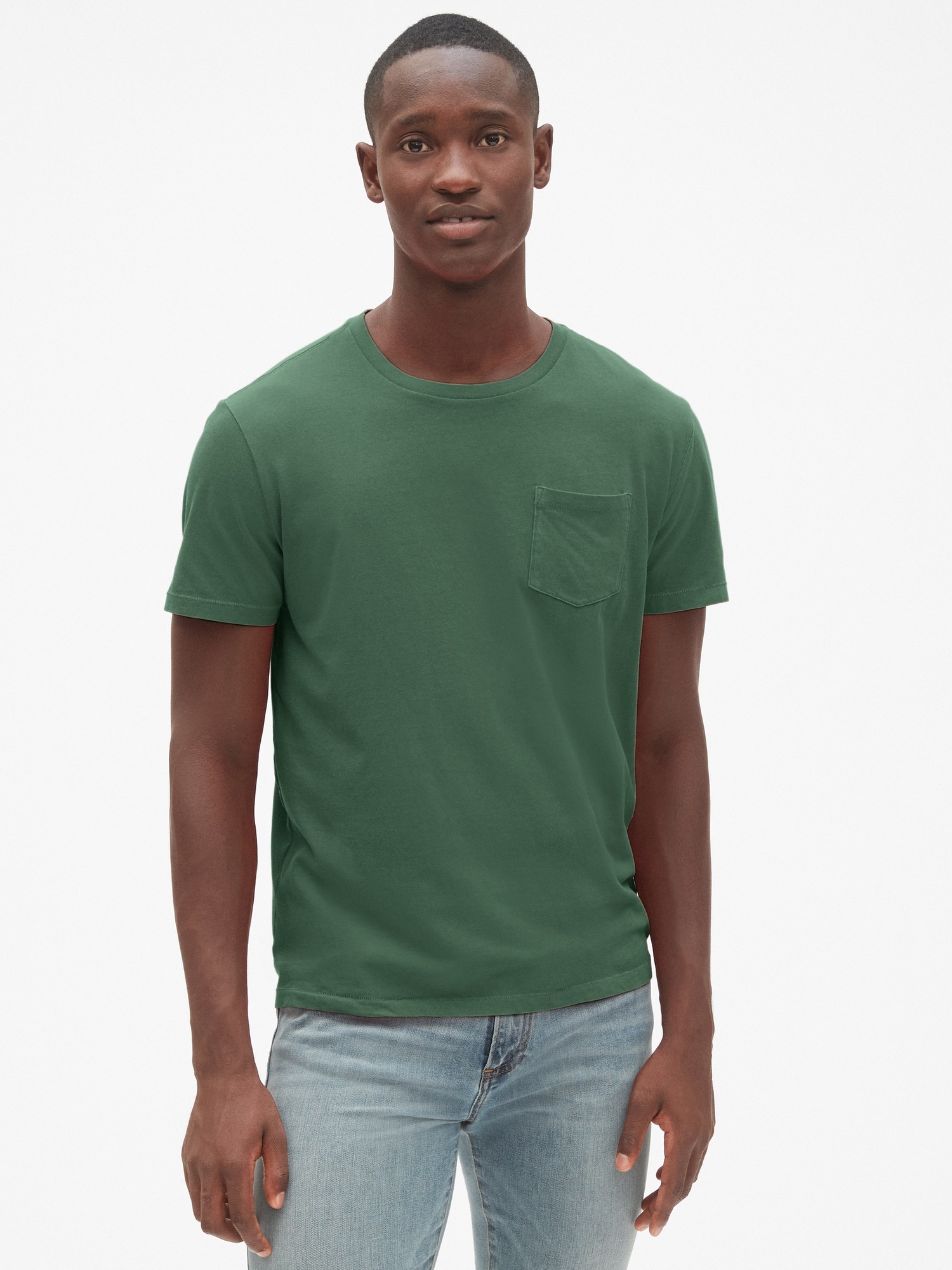 GAP Mens Pocket T-Shirt (3 Pack) T Shirt, Multi, X-Small US
