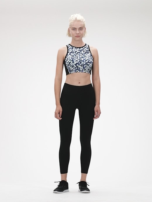 GapFit Low Support High-Neck Longline Sports Bra