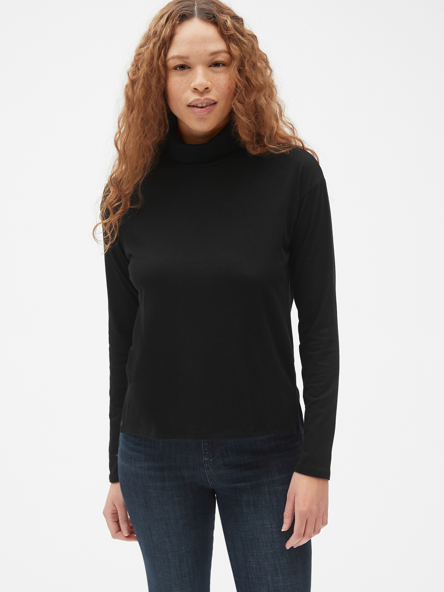 Featherweight Turtleneck Top | Gap