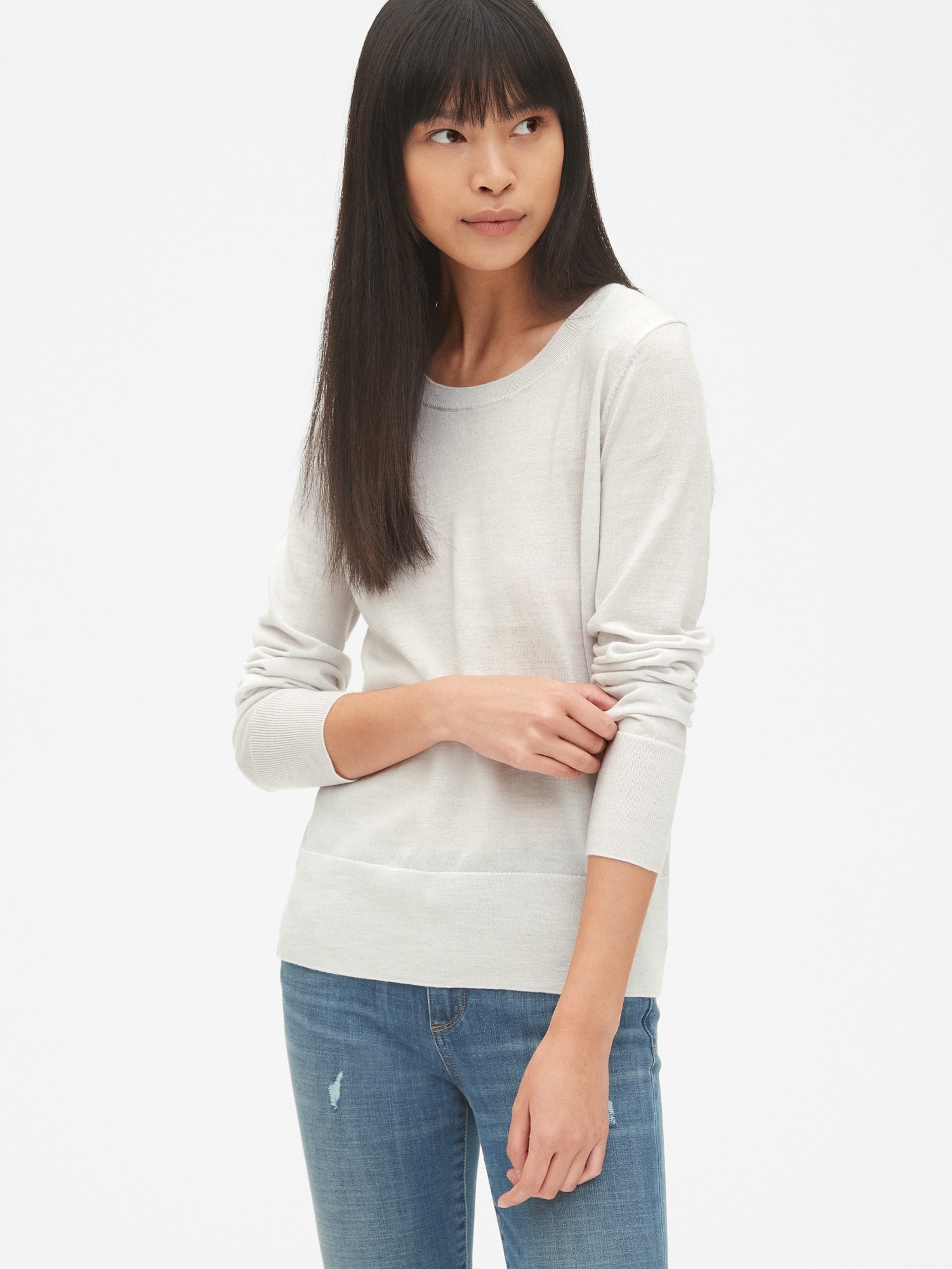 gap crewneck pullover sweater