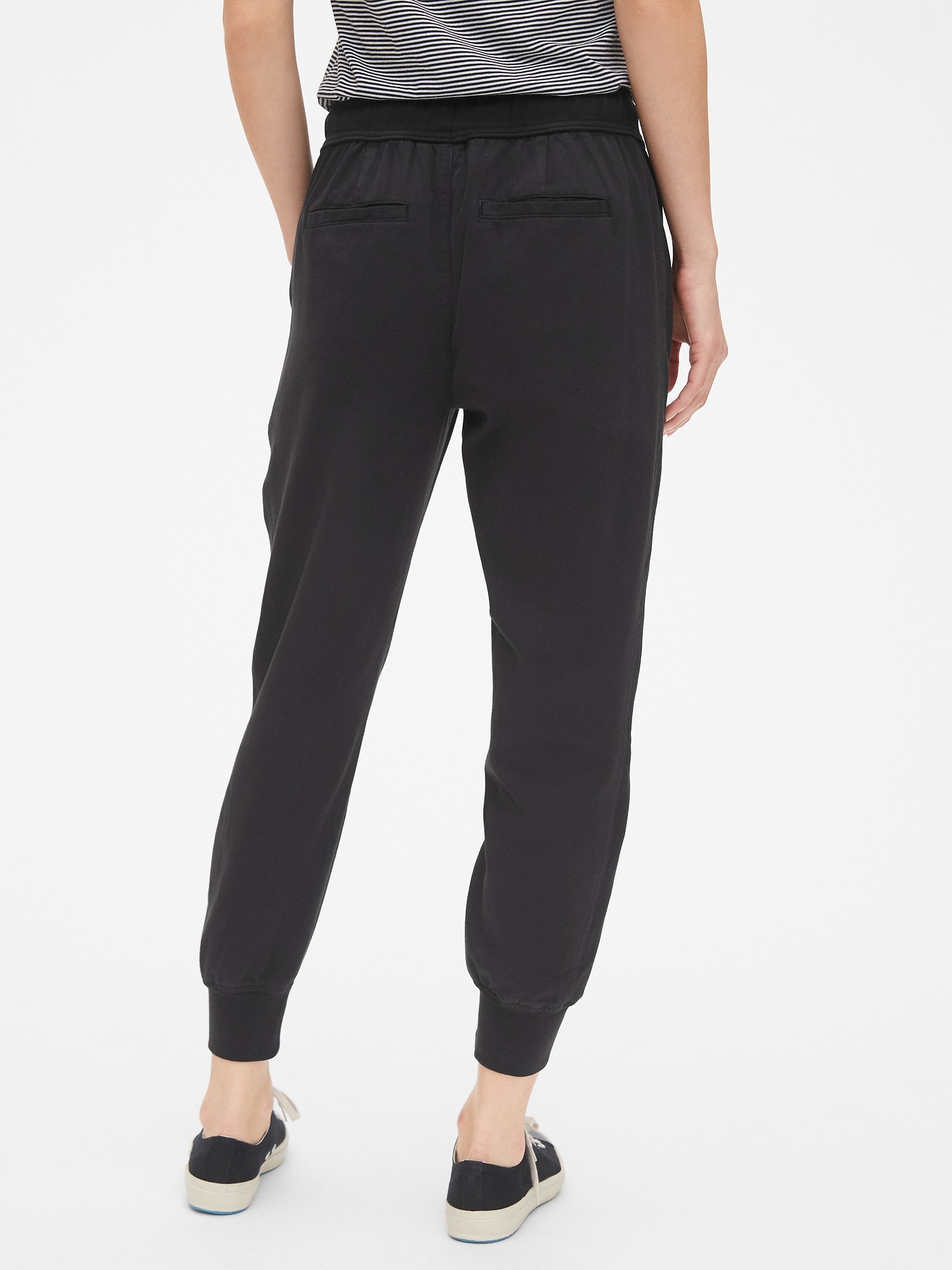 gap rib mix joggers