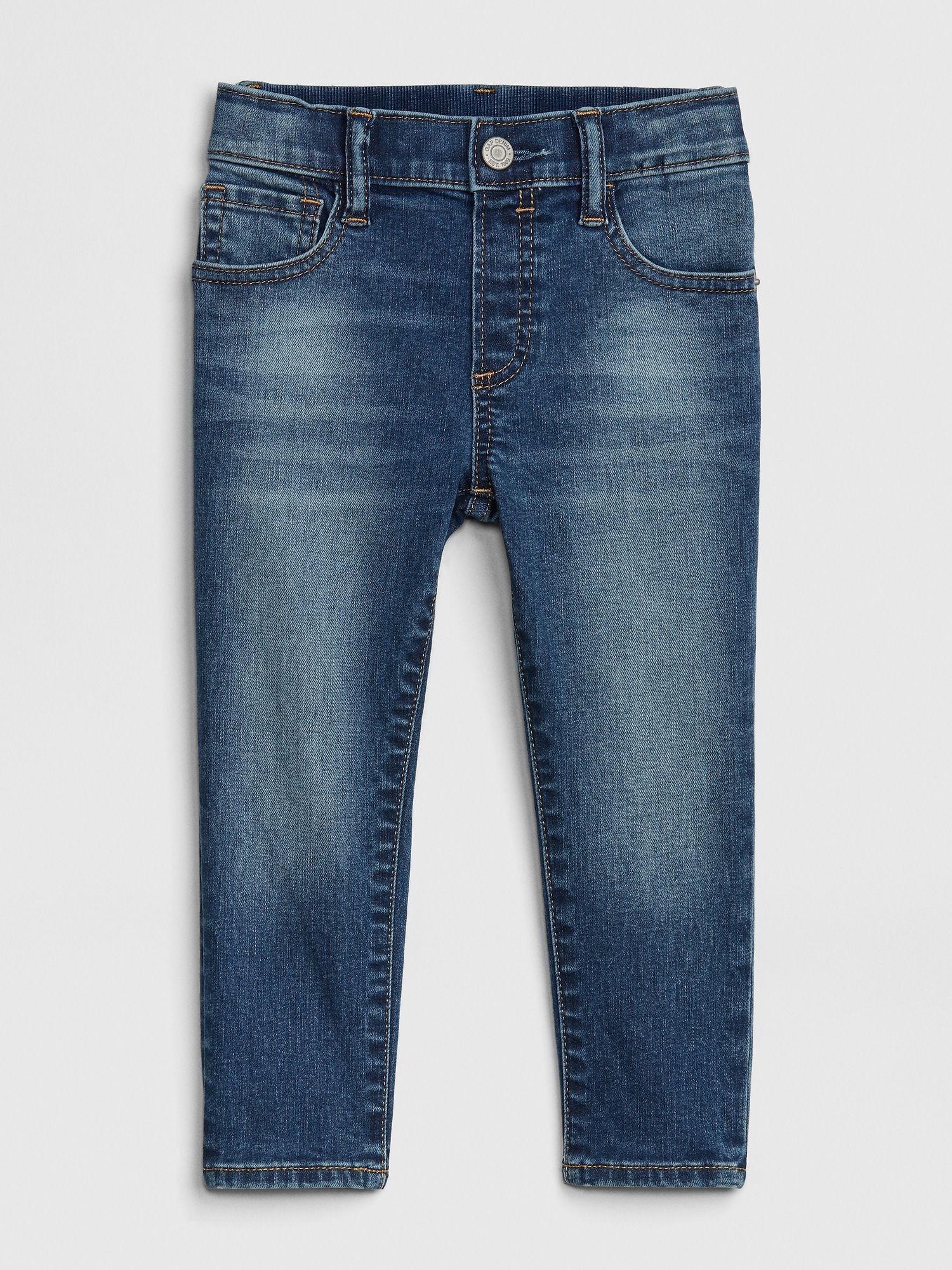 Gap Blue Slim Taper Jeans With Washwell