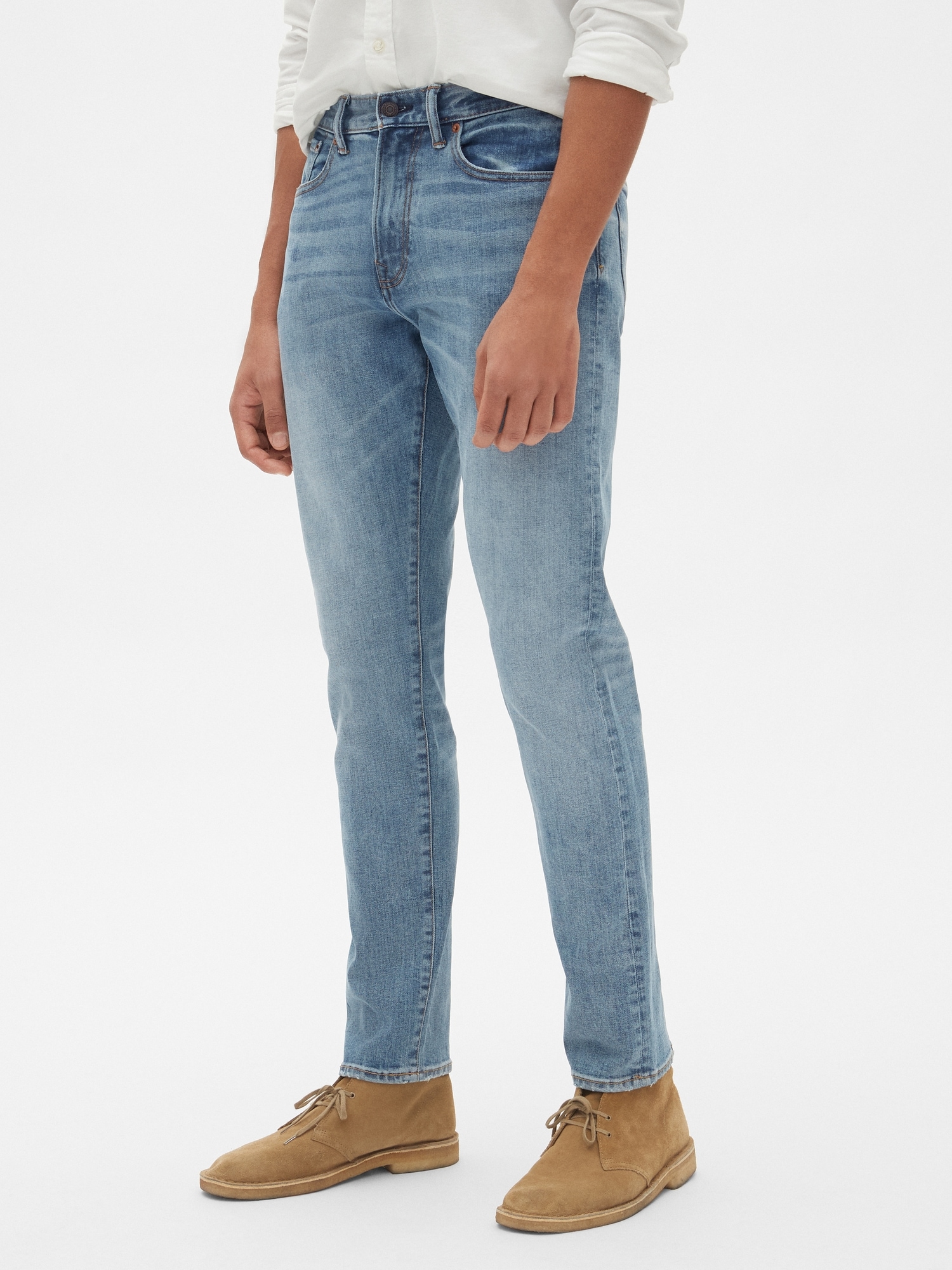 Gap mens best sale athletic jeans