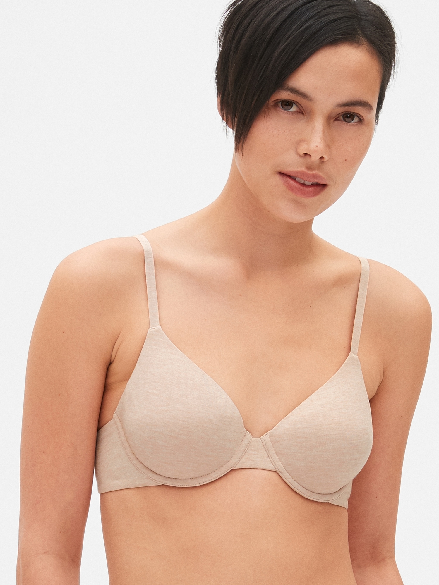 Gorgeous Womens/Ladies Scallop Non-Padded Bra (Pack of 2) (DH3122)