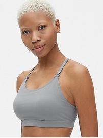 nursing sports bra